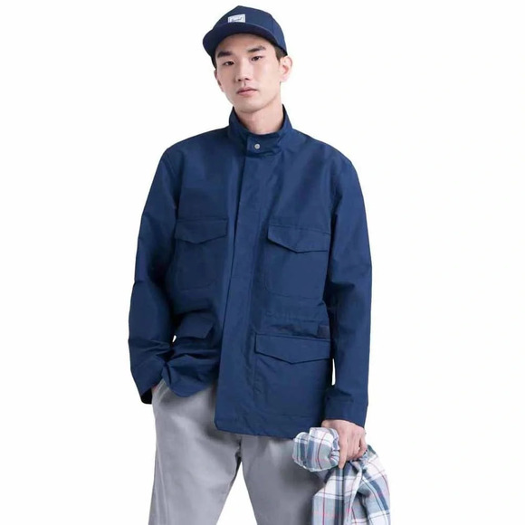 Herschel Navy Field Jacket, BNWOT, size Medium - Picture 1 of 8